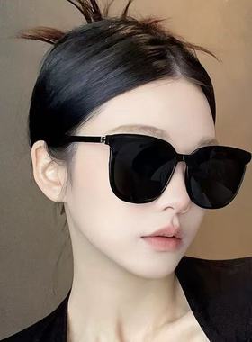 2026新款墨镜女高级感方框圆脸显瘦防紫外线uv400太阳眼镜韩版潮