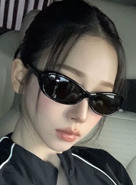柳智敏同款韩系发箍墨镜女辣妹方圆脸显脸小时髦高级感个性太阳镜