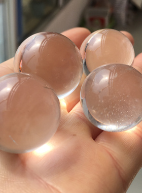 天然水晶散珠单珠摆件