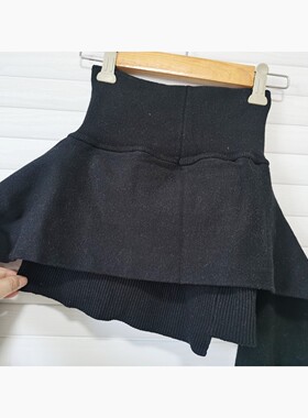 女秋冬季黑色毛线针织围脖假领子