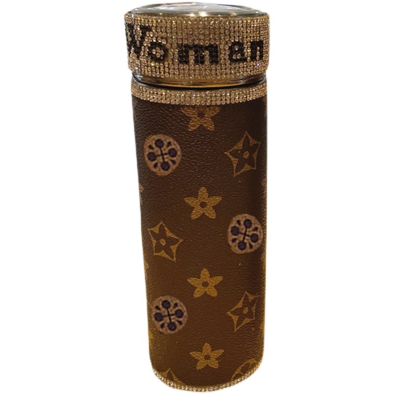 保温杯女士高颜值大容量网红水钻高端水杯宽肩带斜挎便携ins杯子,淘宝优惠券,粉丝福利购,淘宝优惠卷