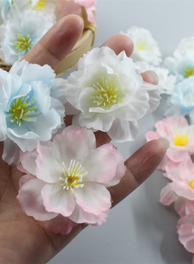 仿真樱花花朵森系簪花婚庆装饰花