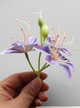 小百合花头diy装饰道具花束材料