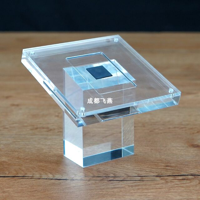 Chip display rack coin display customized transparent