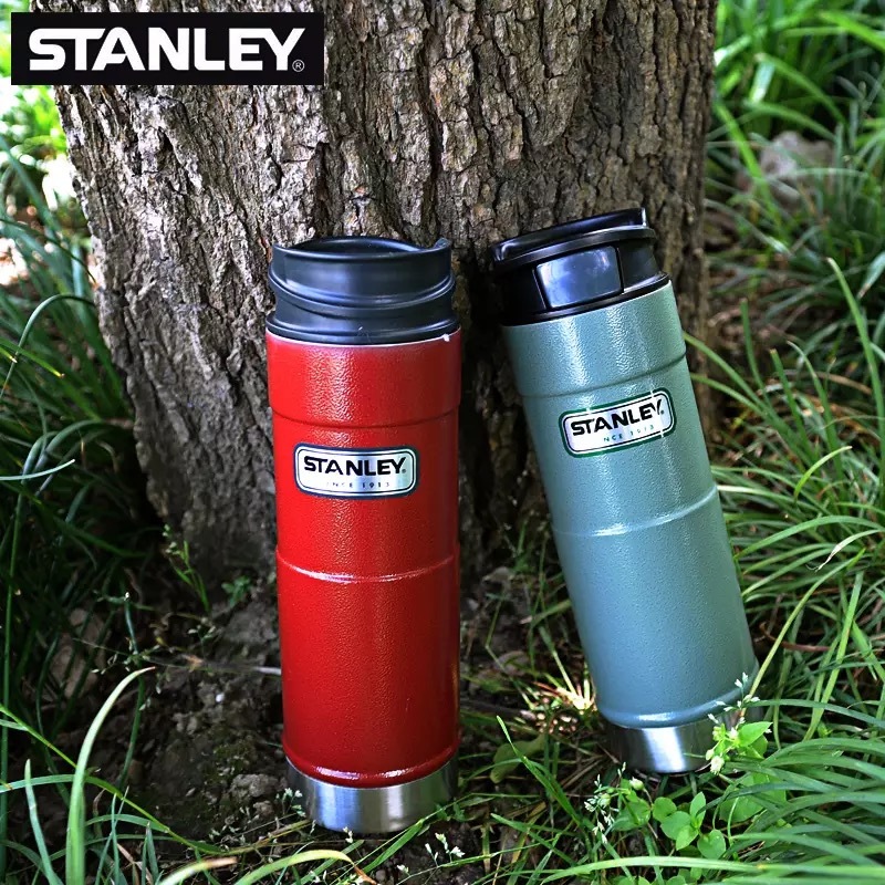 STANLEY史丹利經典系列不鏽鋼單手按壓式真空保溫瓶水壺水杯包郵