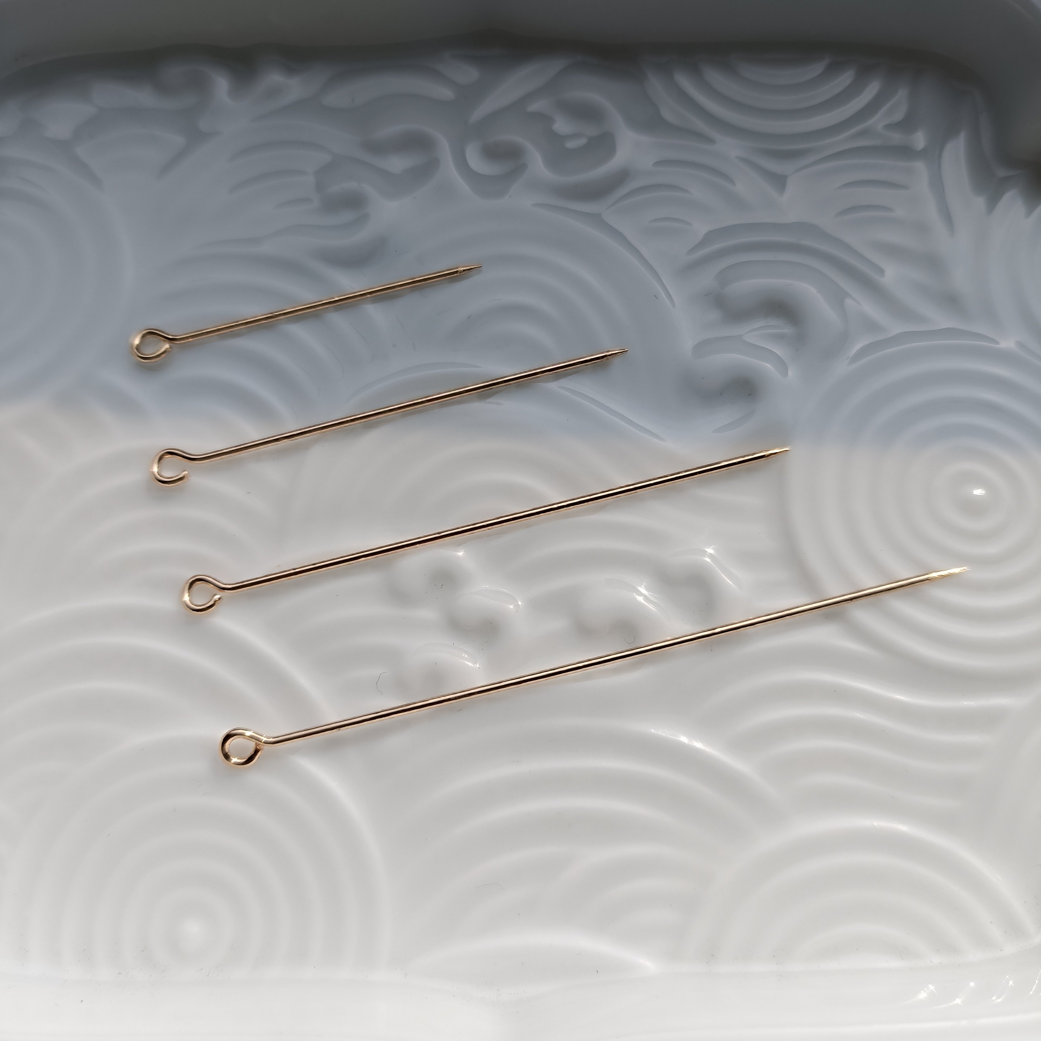 黄铜保色尖头9字针娃用0.8mm粗细迷你簪子胸针针发簪材料DIY配件,淘宝优惠券,粉丝福利购,淘宝优惠卷