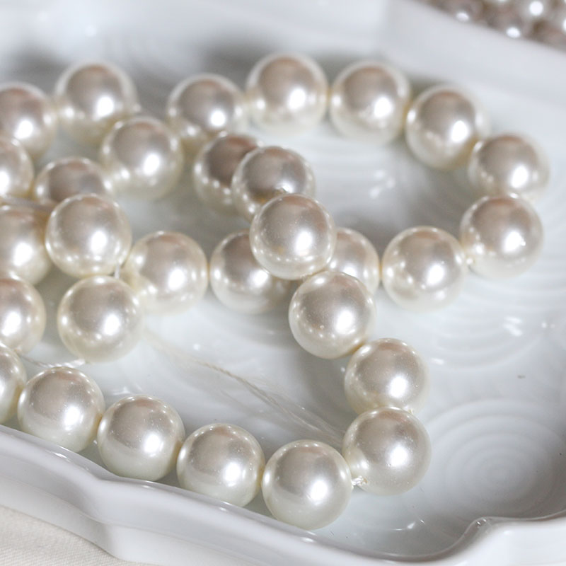 古风民族服饰宫花发簪DIY饰品配件材料*贝壳珍珠*4/6/8/10/12mm,淘宝优惠券,粉丝福利购,淘宝优惠卷