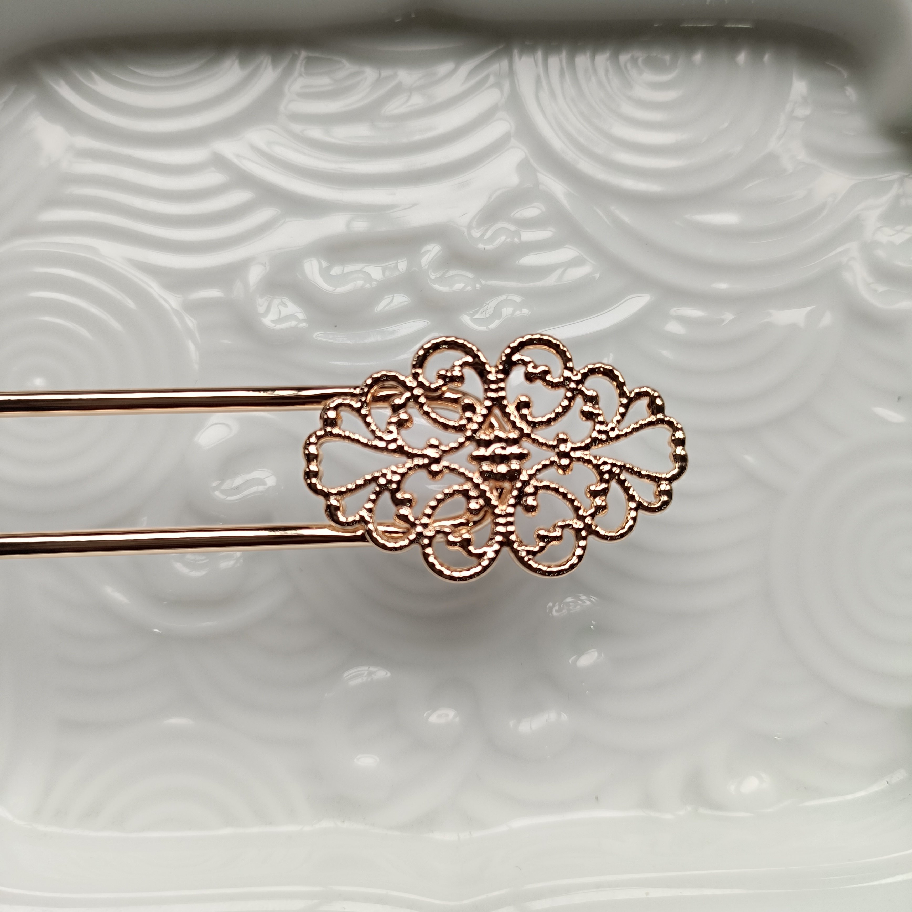 黄铜焊接小云纹花片发钗*花影梦发簪发饰头饰DIY配件,淘宝优惠券,粉丝福利购,淘宝优惠卷