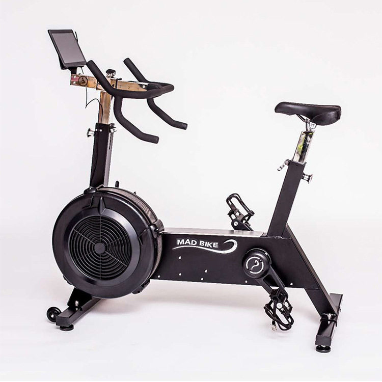 New manufacturer commercial wind resistance fitness bike aerobic spinning bike gym adjustable fitness fan bike