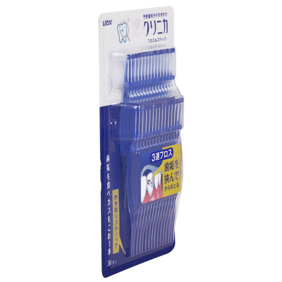 狮王齿力佳进口深洁牙线棒3牙线棒 狮王牙线/牙线棒