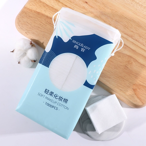 Двусторонние ватные диски, средство для снятия макияжа, влажные салфетки для умывания, хлопковое очищающее молочко, увеличенная толщина