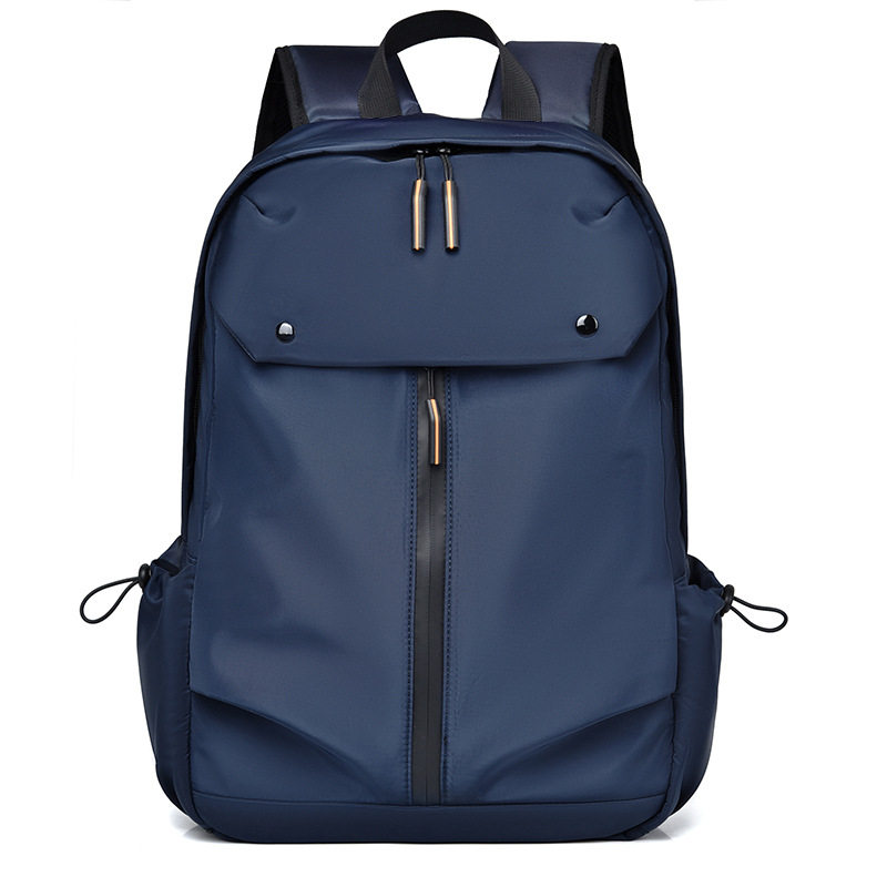 Men's backpack, simple backpack, business USB computer bag, student bag, casual sports large-capacity travel bag