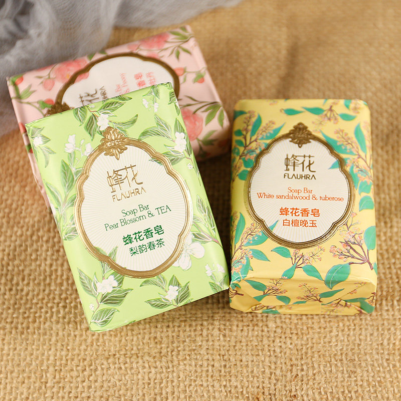 上海蜂花香皂精油香氛洛神牡丹梨韵春茶清洁洗脸澡沐浴洗手专用皂,淘宝优惠券,粉丝福利购,淘宝优惠卷