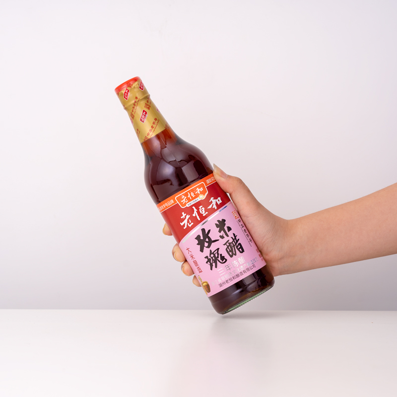 老恒和玫瑰米醋500ml*2瓶装三年陈酿食用凉拌蘸饺子家用香醋 - 图2