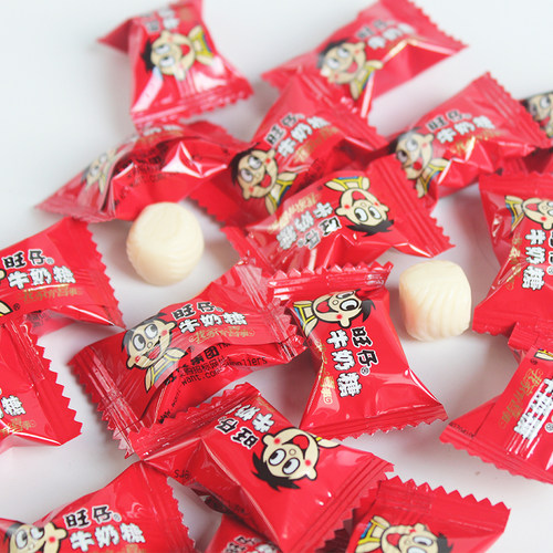 旺仔牛奶糖15g*60包装结婚喜糖软硬糖果婚庆儿童休闲零食小吃 - 图2