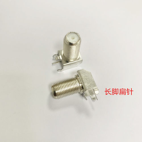 F头连接器 英制F头插座F头射频连接器户户通有线电视机顶盒IF-02 - 图0