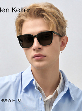 熊小玥海伦凯勒复古偏光太阳镜