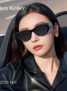 海伦凯勒潮流时尚猫眼墨镜
