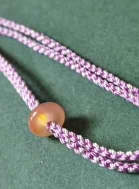 天然大漆珠项链女款轻奢小众设计感高级气质百搭颈链配饰