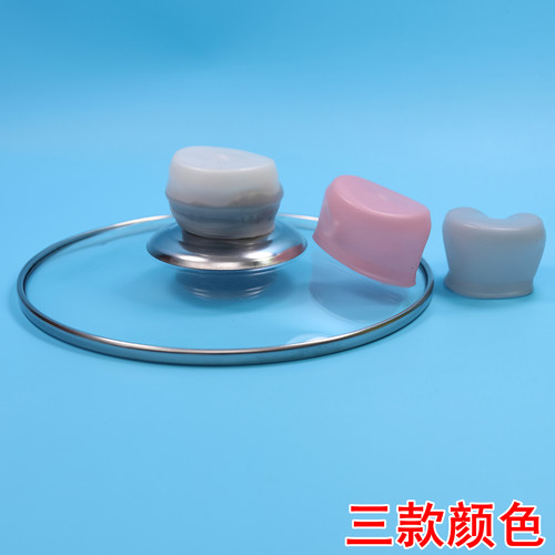 硅胶防烫锅盖帽子套耐高温保护套护手套炖炒锅铁盖锅顶把手隔热套 - 图0
