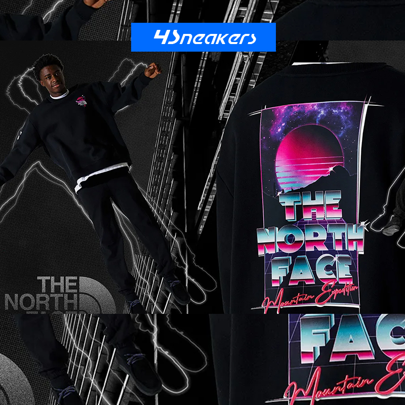 The North Face x INVINCIBLE 联名宇宙霓虹卫衣T恤NF0A7QVTJK31 - 图0