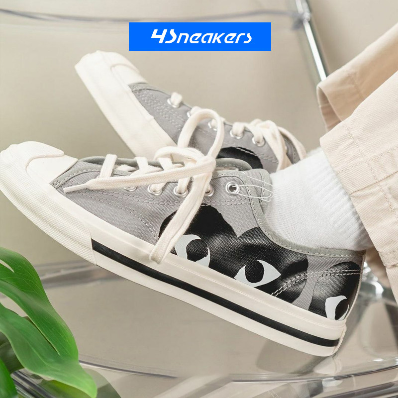 匡威/Converse Jack Purcell CDG 男女川久保玲低帮帆布鞋171259C,淘宝优惠券,粉丝福利购,淘宝优惠卷