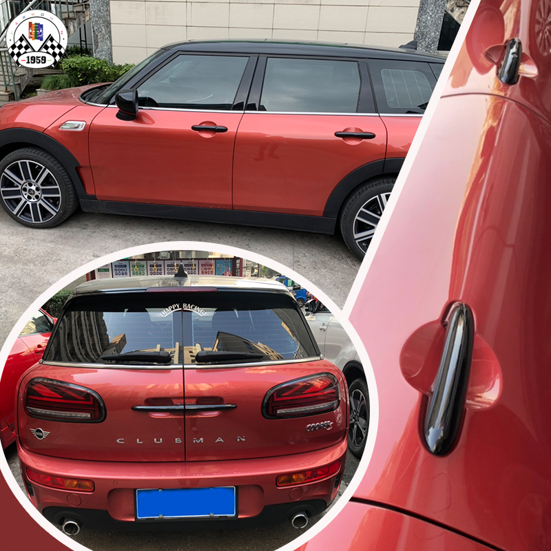 mini CooperR53R56R60F55F56FF60外装饰壳车门把手卡扣外拉手-图2