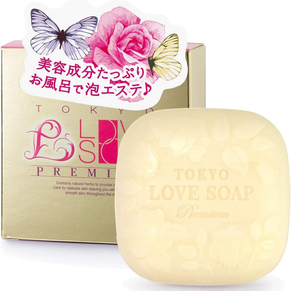 日本 金色升级版东京Tokyo LOVE SOAP全身私处美白抑毛产后去黑皂 - 图3