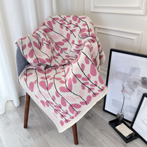 Hair towels by air conditioning blanket Lunch Break Cape blankets Office Nap Blanket Sofa Blankets for the Four Seasons Knitted Cover Blanket