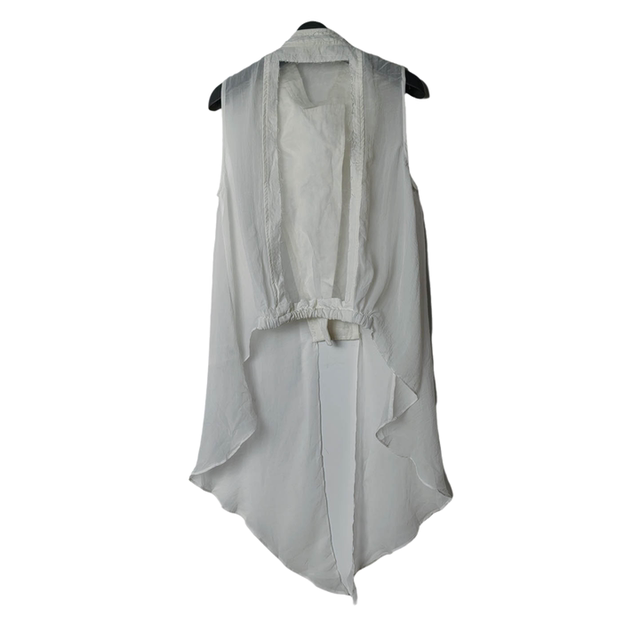 Holy brand temperament irregular chiffon vest vest top