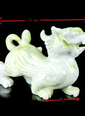 天然玉貔貅摆件工艺品客厅摆放