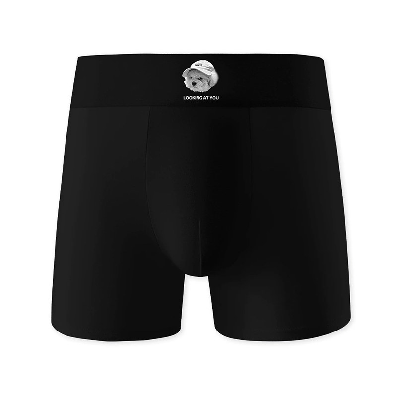 运动男士内裤男纯棉高腰卡通可爱个性送男友礼物男生四角裤健身裤,淘宝优惠券,粉丝福利购,淘宝优惠卷