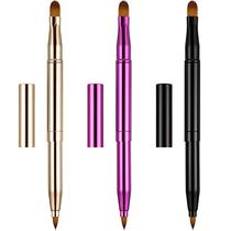 Dual End Lip Brush Concealer Brushes 3 Pieces Retra