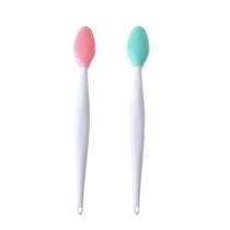 Lip Brush ToolDouble-Sided Silicone Exfoliating Lip