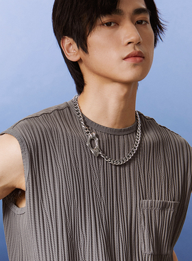 ROADLATIVE钛钢古巴男原创项链