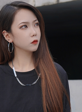 ROADLATIVE闪电嘻哈风百搭项链