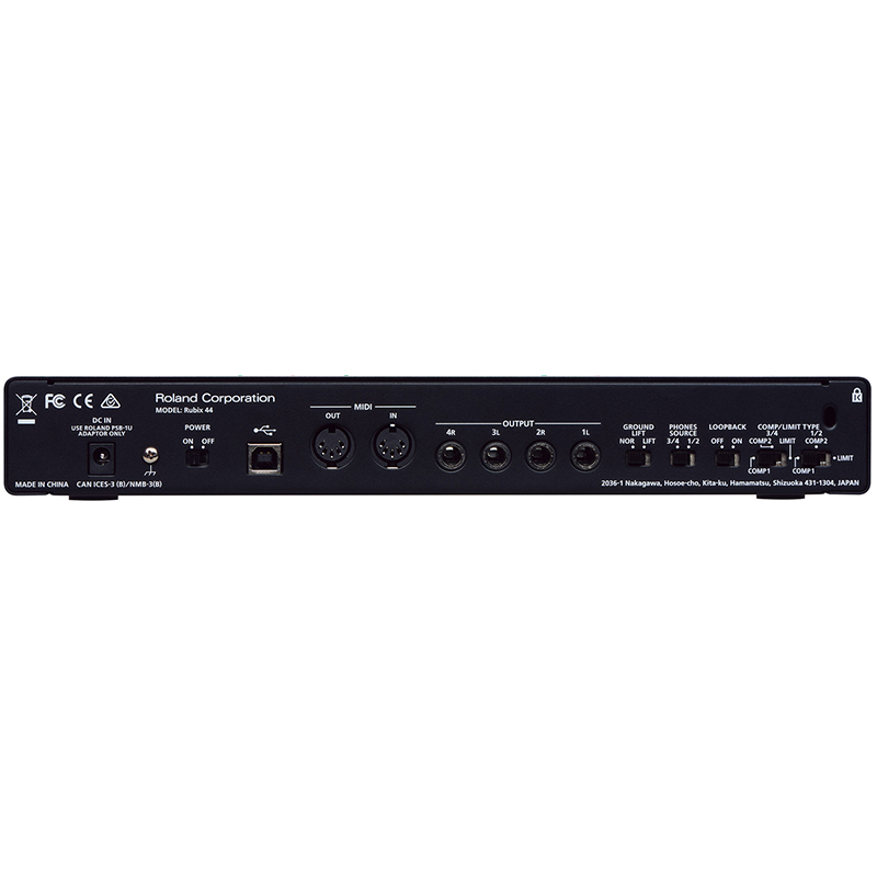 Roland/罗兰 Rubix44 4进4出 USB外置声卡专业录音音频接口-图1