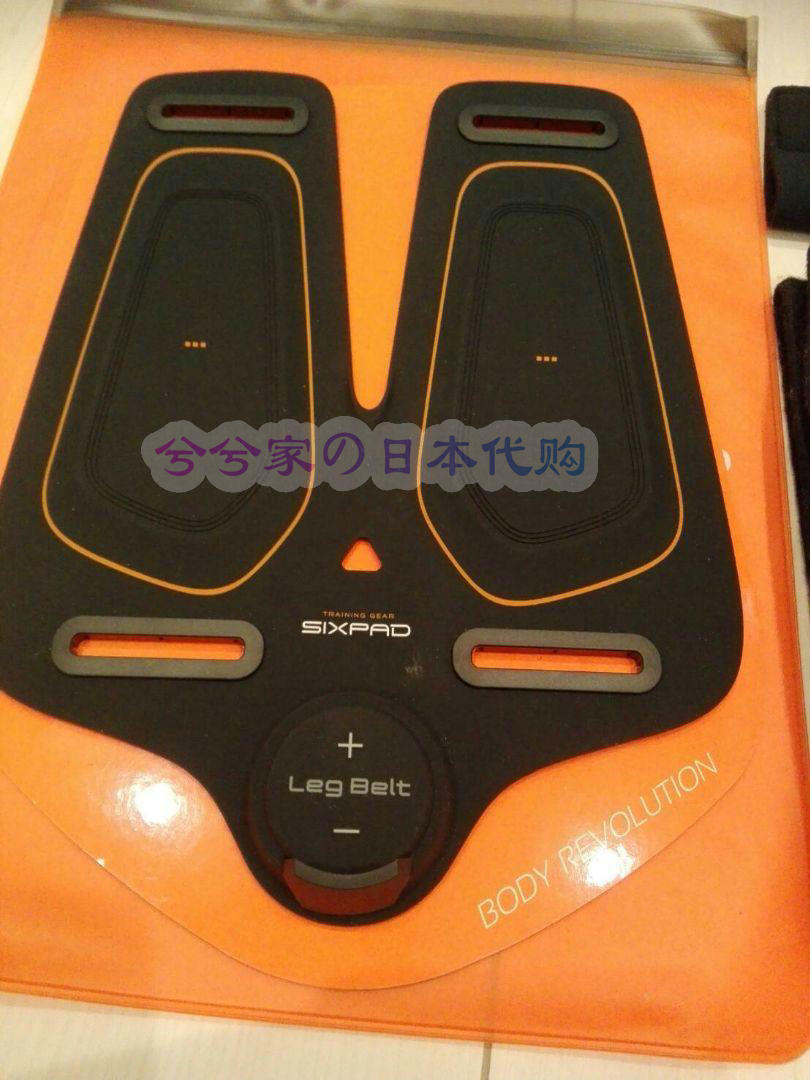 日本SIXPAD LegBelt瘦大腿肌肉美腿神器增肌塑形家用EMS健身器材 - 图1