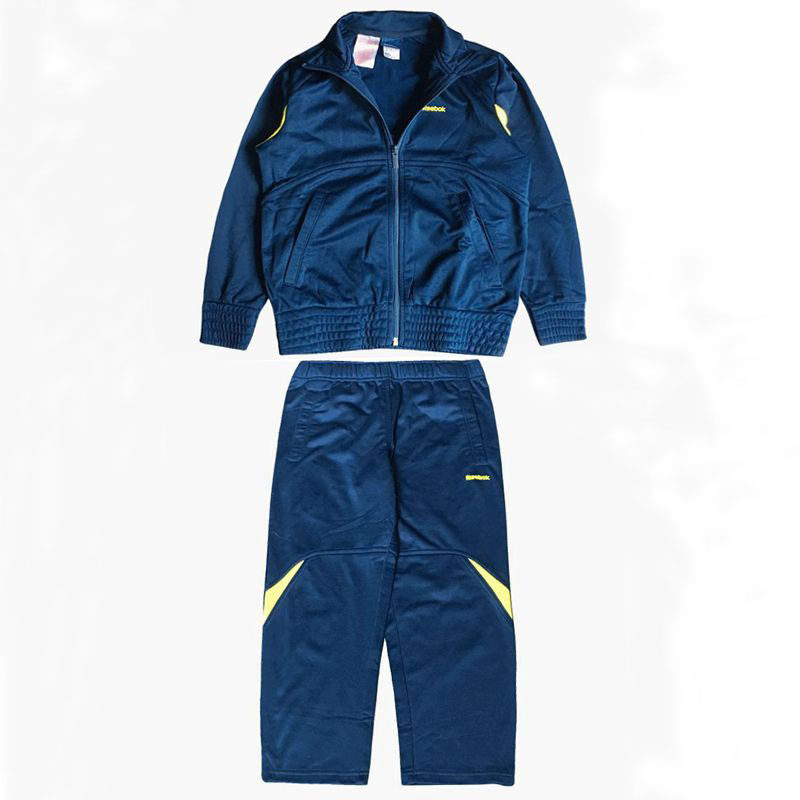 春秋休闲款上衣直筒裤子立领开衫外套长裤大童运动套装分开拍098