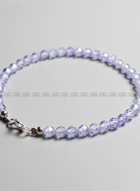 Ciel原创手工天然浅紫