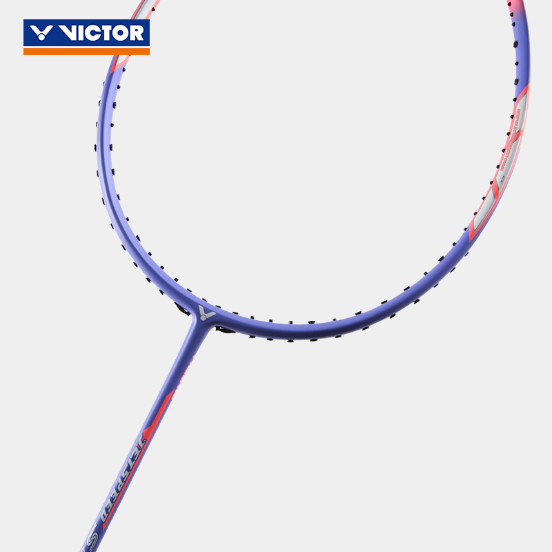胜利极速12 II代JS12TDF景泰蓝威克多VICTOR羽毛球拍全碳素速度拍 - 图2