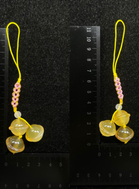 2/天然牛角羊角吊坠项链挂件一物一拍送礼润色动物把玩件搭配配饰
