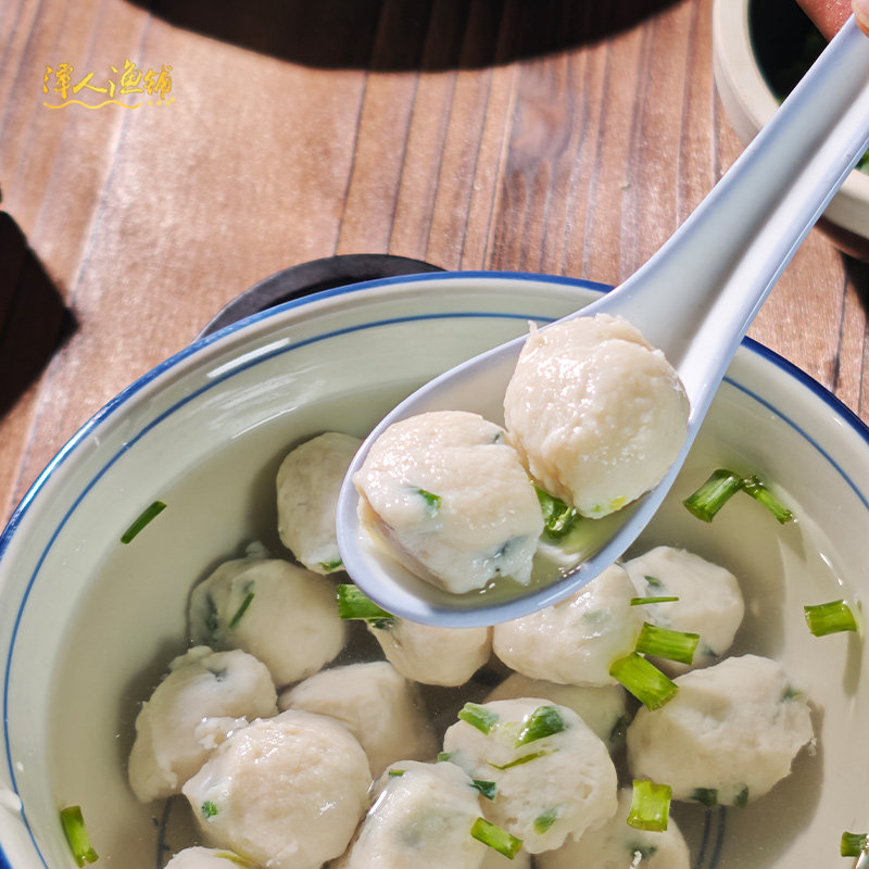 平潭马鲛鱼丸 500克 福州平潭名小吃鱼丸特色美食海鲜味鱼肉丸子,淘宝优惠券,粉丝福利购,淘宝优惠卷