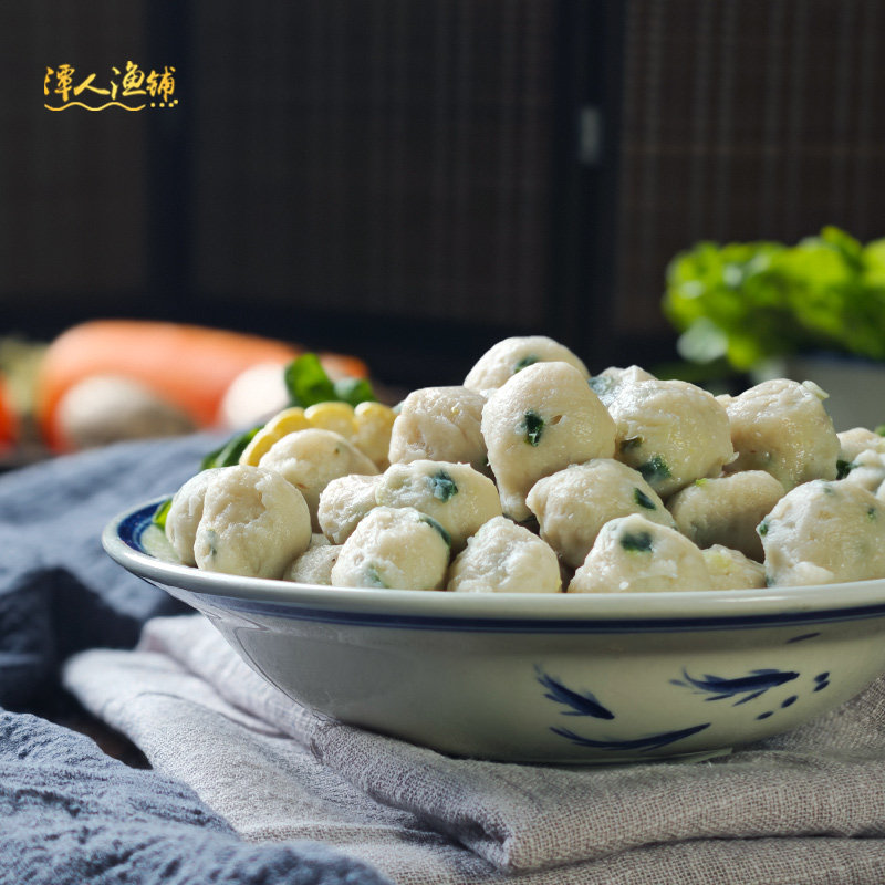 平潭马鲛鱼丸 500克 福州平潭名小吃鱼丸特色美食海鲜味鱼肉丸子,淘宝优惠券,粉丝福利购,淘宝优惠卷