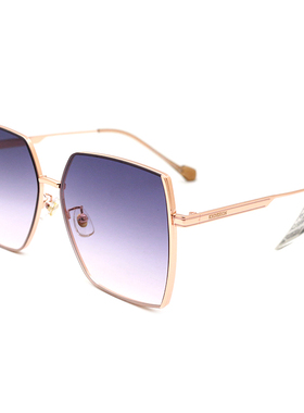 KHDESIGN/明治 2024新款女款时尚太阳眼镜开车高清大框墨镜K2315