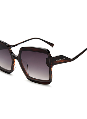 Hickmann海歌漫太阳镜女款韩版防紫外线板材大框遮阳墨镜 HIC9045