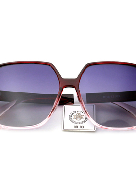 KHDESIGN/明治 2024新款女款时尚太阳眼镜开车高清大框墨镜K2311