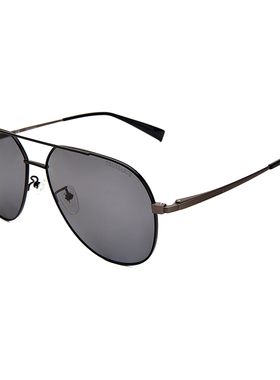 新款杜鲁萨迪太阳镜男时尚飞行员双梁开车驾驶镜个性墨镜STR3015S