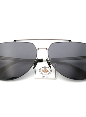 KHDESIGN/明治2024新款时尚太阳眼镜防紫外线飞行员式高级感K2303