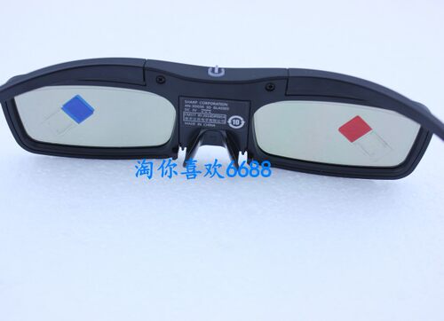 全新适用夏普原装AN-3DG50快门蓝牙3D眼镜50S1A U1A UE20A UE30A - 图2